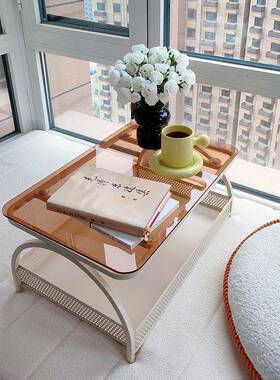 奶油风可移动飘窗31037边几榻几榻米阳茶卧室创意床上小桌台子约