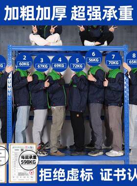 库货架置架物多层铁仓储仓库库房重型货架68632家用车货物架架子