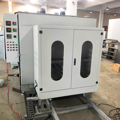 大型MWU400度高烤风箱64盘热旋温转烤炉工业旋风转烘箱热旋转炉