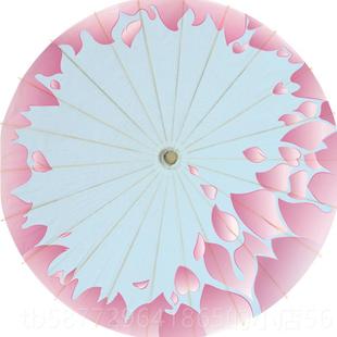 正品 阴师神乐阳缘色结神 古风伞油纸伞伞红古风伞雨汉服流苏伞日式