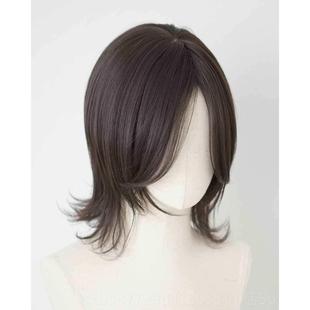 正品鱼超强日小系狼尾分假发 空气感外翻锁骨发四六短发 三种刘海
