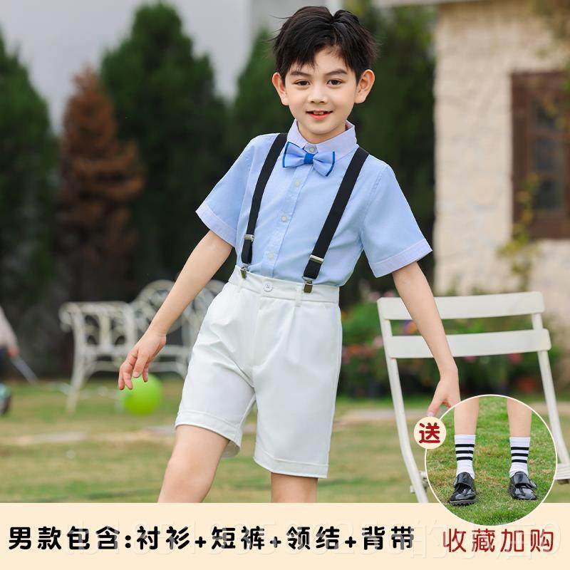 高档国庆儿童演出表服女舞蹈童蓬蓬裙幼儿园歌礼服小学生合唱演服