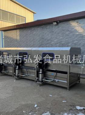 转自动去油污洗筐机塑料周筐清WNB洗机高压淋全洗筐喷流水线