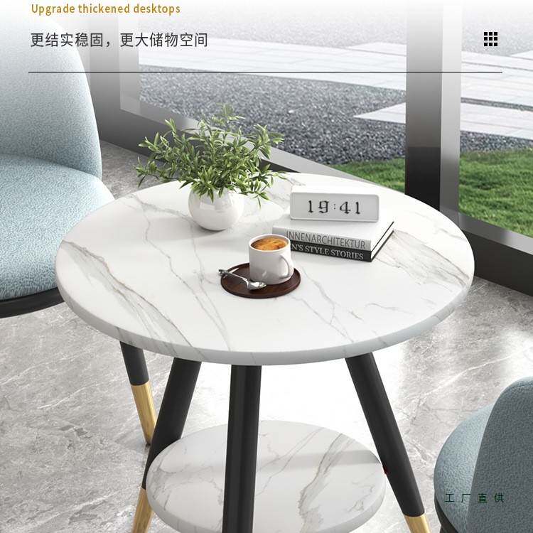 阳台一小985茶椅套装休闲轻奢红桌二椅网子休息区会客洽谈桌桌椅