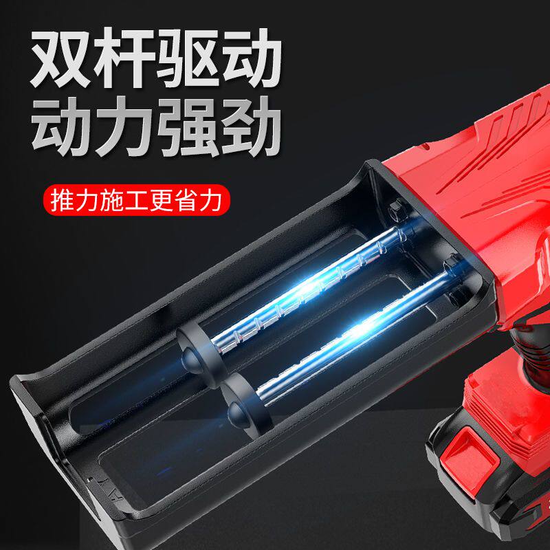 电动双管胶枪植筋胶环氧型建筑锚固粘接剂加固钢筋全自动打胶机