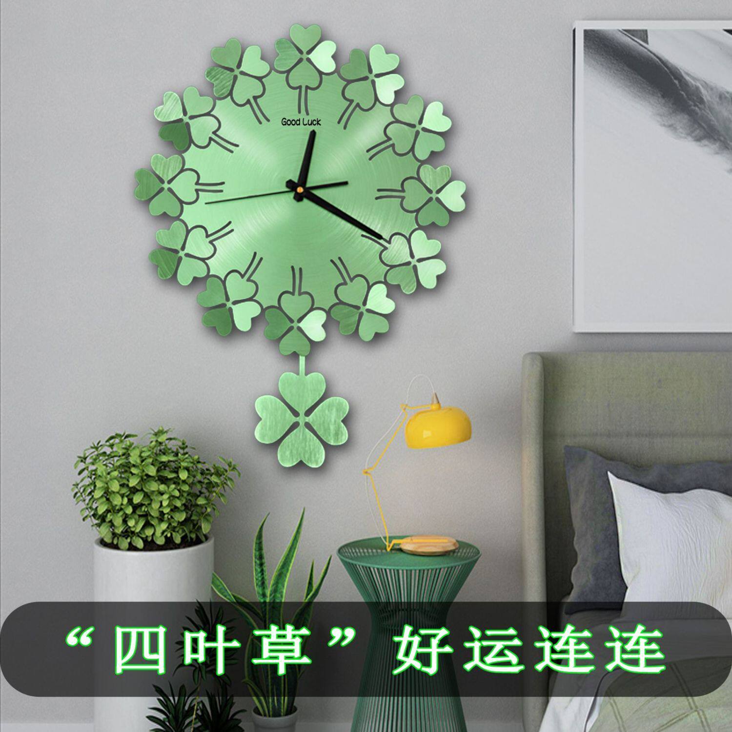 挂墙客厅挂钟墙上挂钟欧式豪华家用法式网红简约北欧个性时尚家用