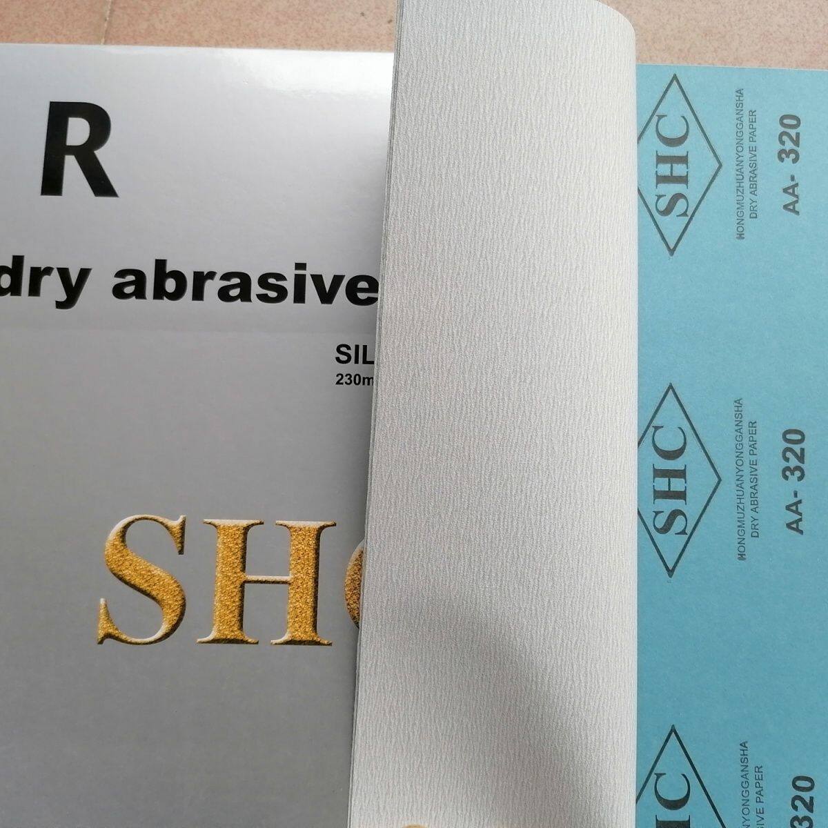 SHC进口砂纸油漆打磨木器金属打磨沙纸家具抛光沙皮纸墙面