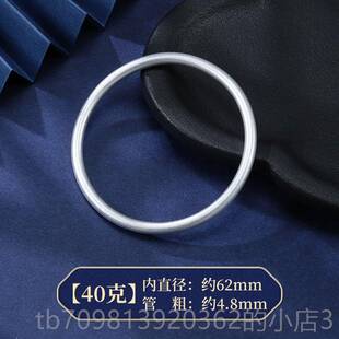 风格 年轻 银 坚实 高档采购产品9999纯银女性手炼古代圆形手炼