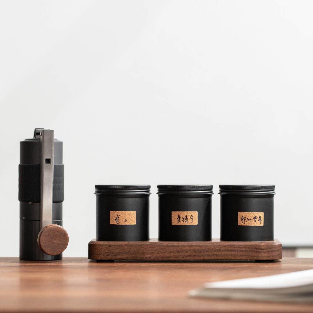 咖啡豆保存罐套装密封储咖啡储粉密封存罐物罐奶608粉收纳罐储豆