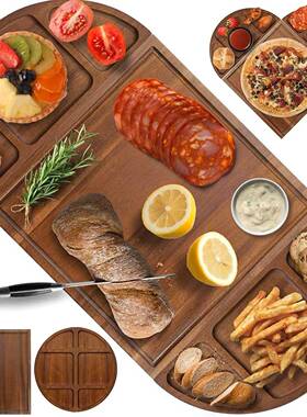 现组货家质用厨27041房木拼接装案板客托厅桌面零食展示聚会食品