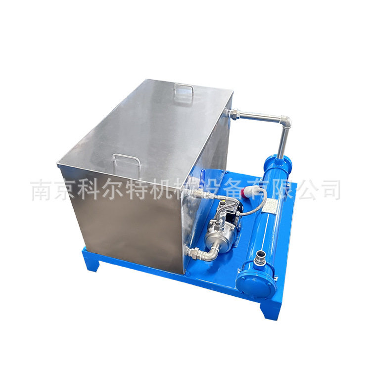 双螺杆造粒挤出机冷却水箱不锈钢水箱带风扇冷却一体式水箱
