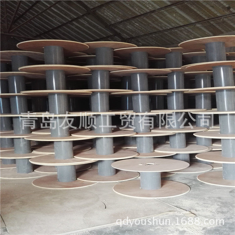 青岛友顺工贸青岛木线盘木辊子木制线盘塑料线盘厂家青岛生产