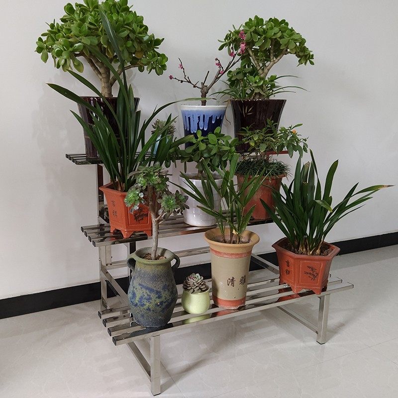 碳化防腐实木阶梯花架落地多层多肉绿萝盆景室内外阳台客厅花盆架,住宅家具,花架/花几,淘宝优惠券,粉丝福利购,淘宝优惠卷