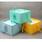 12寸 手提蛋糕包装 盒 生日蛋糕盒6 免邮 免折高档蛋糕盒盒子