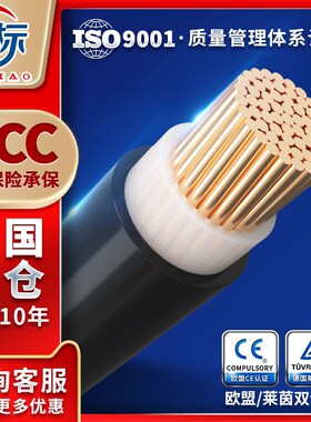 YJV国标铜芯电缆线单芯16 25 35 50 70 95 120 240平方绝缘导线