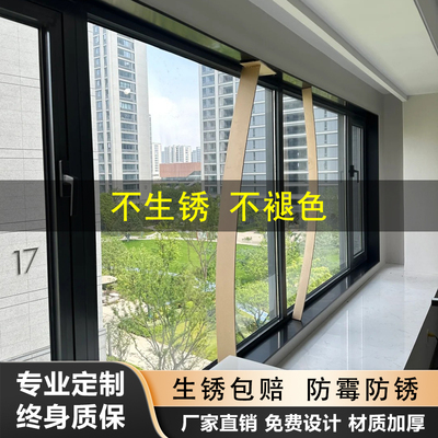 不锈钢窗套边框极窄包边门套门框家用阳台金属垭口套定制双包单包
