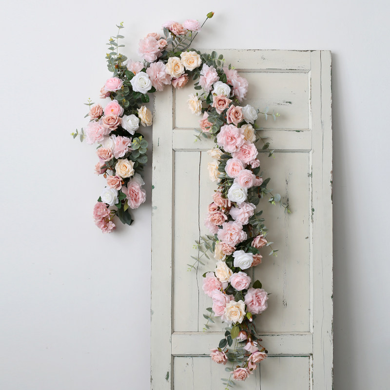 仿真花藤装饰花艺管道壁挂遮挡植物床头柜台床布置假花玫瑰藤条,鲜花速递/花卉仿真/绿植园艺,仿真花,淘宝优惠券,粉丝福利购,淘宝优惠卷