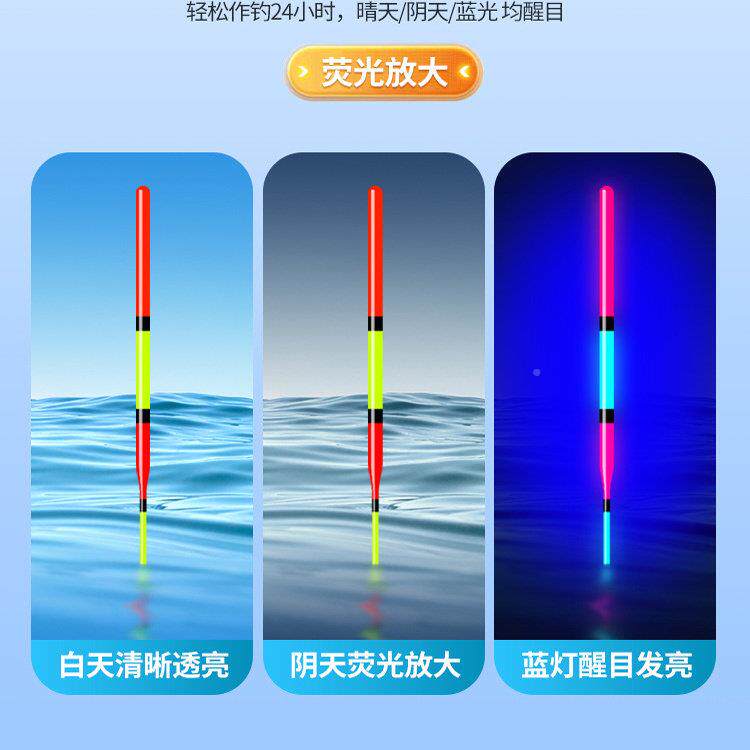 鱼漂高灵粗敏醒目加纳米浮漂野46962钓鲫鱼漂轻速钓浅水口正品高