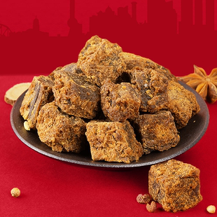 立丰牛肉干130g1袋精品五香牛肉粒零食解馋熟食特产小吃上海特产