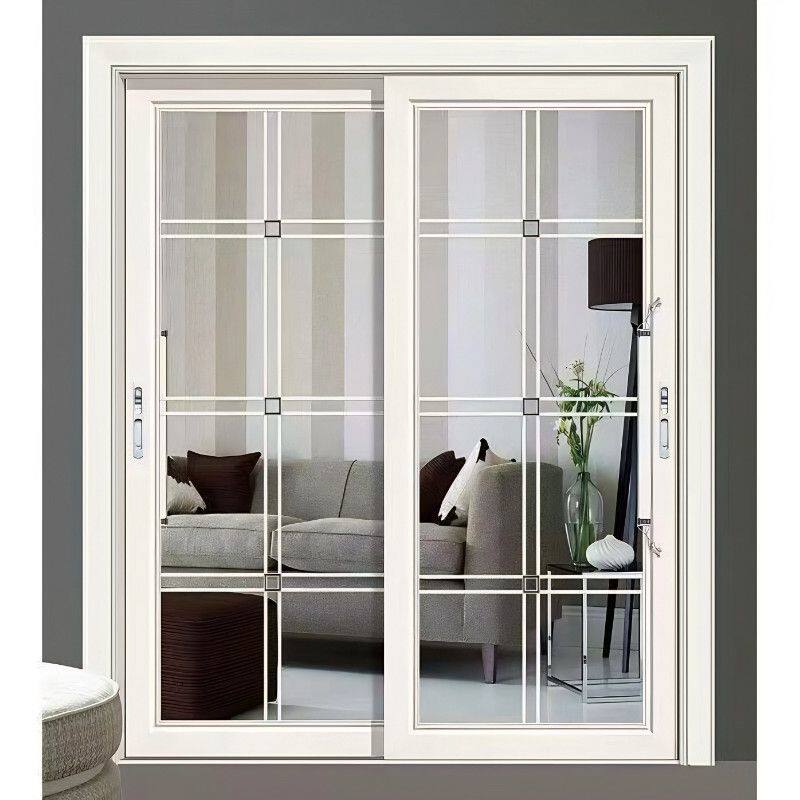 高档重型双层钢化玻璃推拉门厨房阳台客厅卫生间移门中空门铝合金