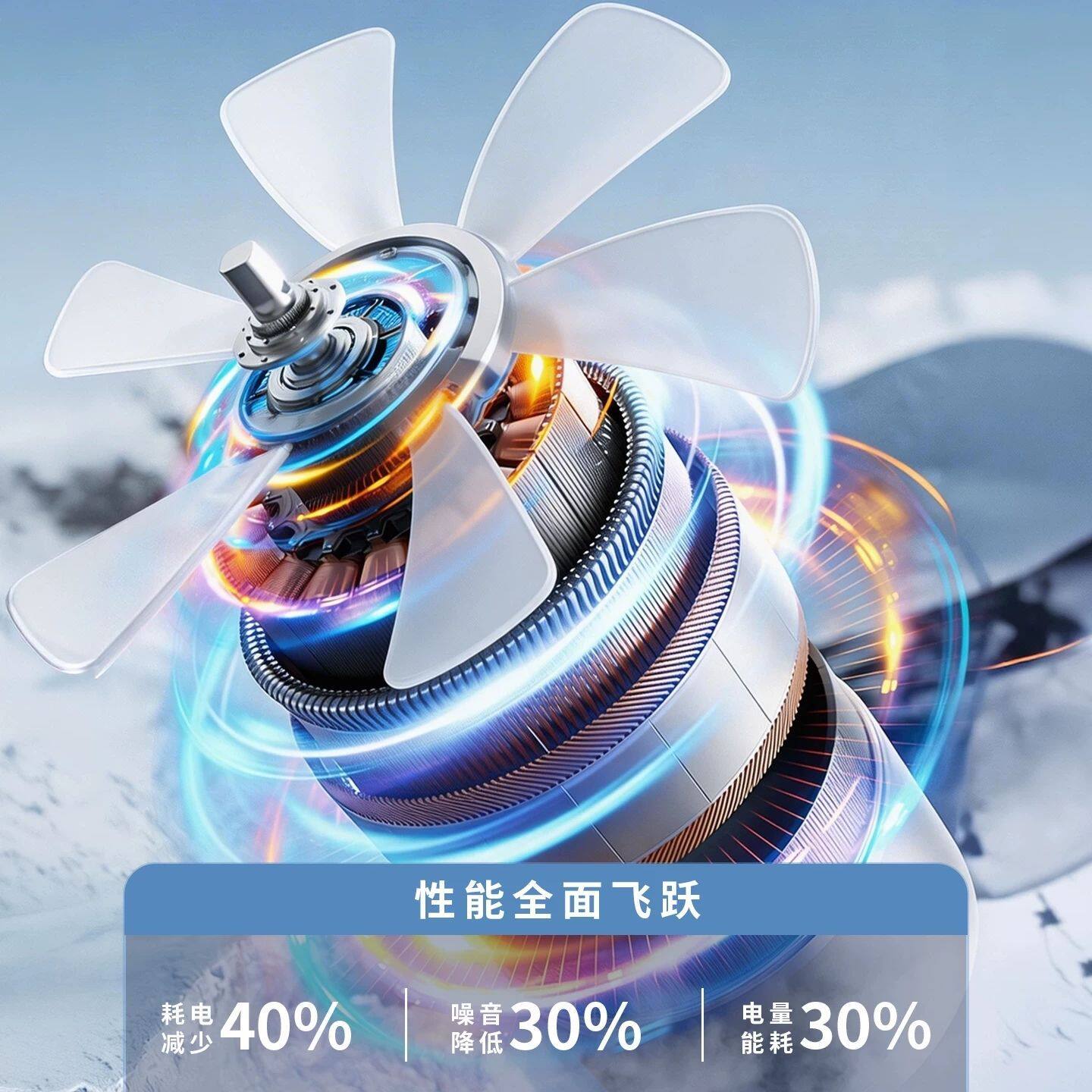 湖鑫usb无刷车载电风扇大货车24v12伏静音制冷风力强劲夹子小风扇