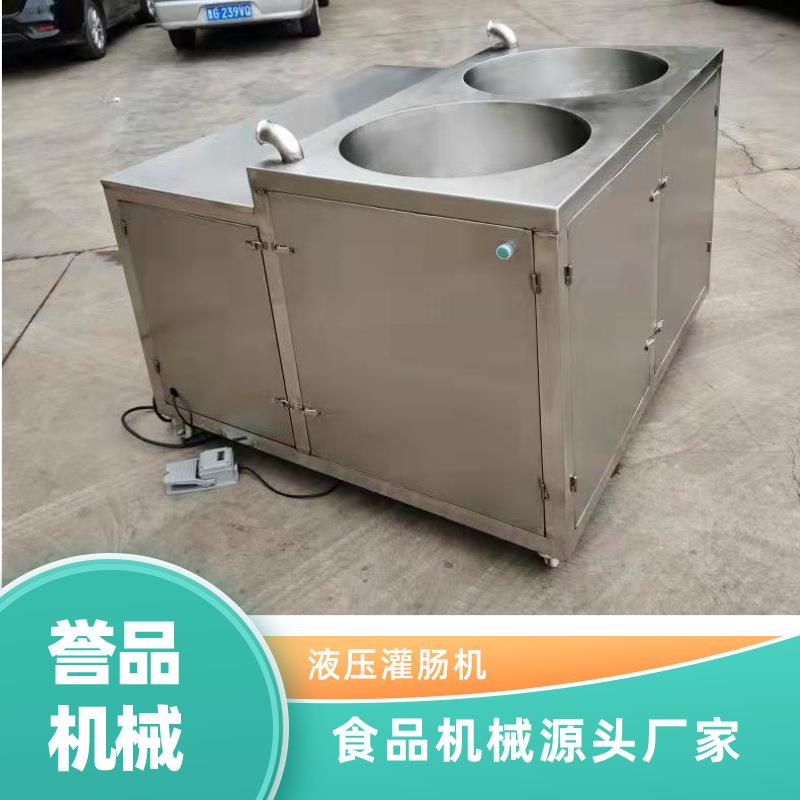 东北红肠灌肠全套设备卧式液压不锈钢香肠灌肠机厂家现货