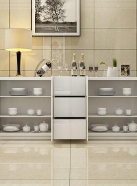 餐边柜简约现柜厨房代纳储物柜客LRV厅茶水餐厅家用碗橱大收容量