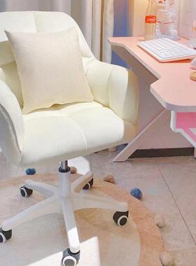 家用子电脑椅生卧室椅久DJL坐房间可爱小转椅习可升降女学书桌椅
