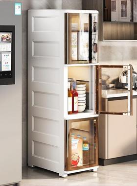 20-厨式6cmJD100895宽夹缝置物架开门卫生间浴室储物柜房杂物窄3