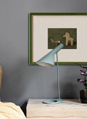 油米众A108尔顿艾弗里实木绿边画欧小卧室式餐厅画挂画装饰画单幅