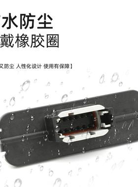 DTM3YQH-12PA-R008型12孔防水连接器PCB焊接板德1针座接插驰件护