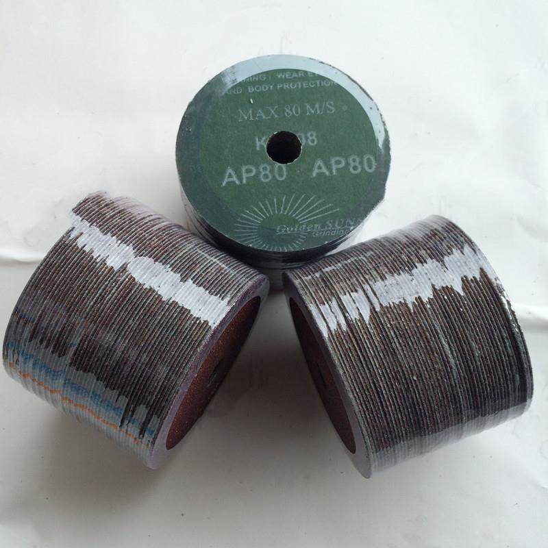 金阳实光钢纸磨角磨机磨片片轮100mm片砂打磨片木木工抛光片100MM