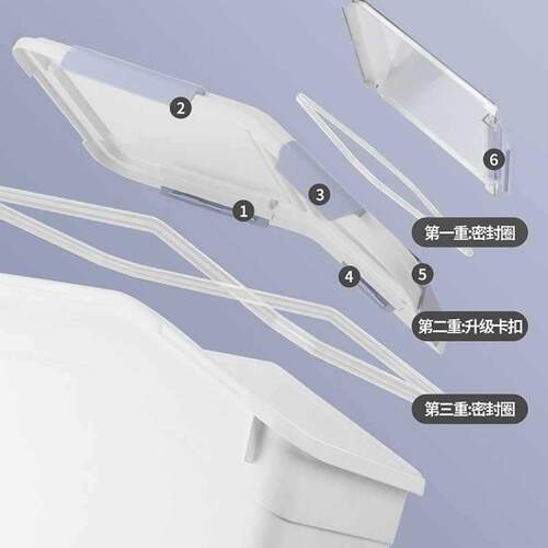 米桶面粉储存罐0VSX5斤防潮防封虫密家用储米箱30装米收纳大盒存