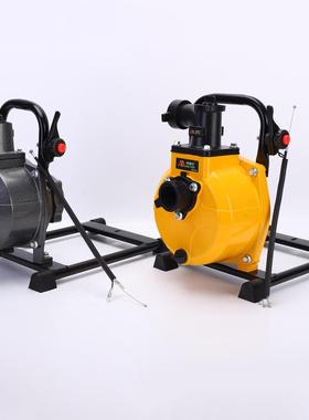 农用吸泵喷自滴灌溉淋灌吸水泵TGI抗旱抽井水柴油机铝拖泵