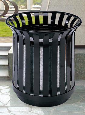 南GPX-51GPX-5色1户外花公篮式黑墨绿色垃圾圾桶大号出口外销垃箱