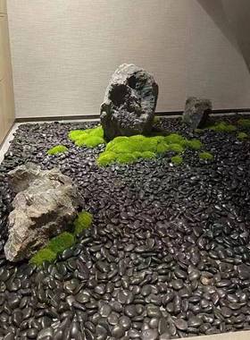 雨花饰石抛光园鹅卵石鱼240802缸装公园铺路林造景五彩光抛雨花