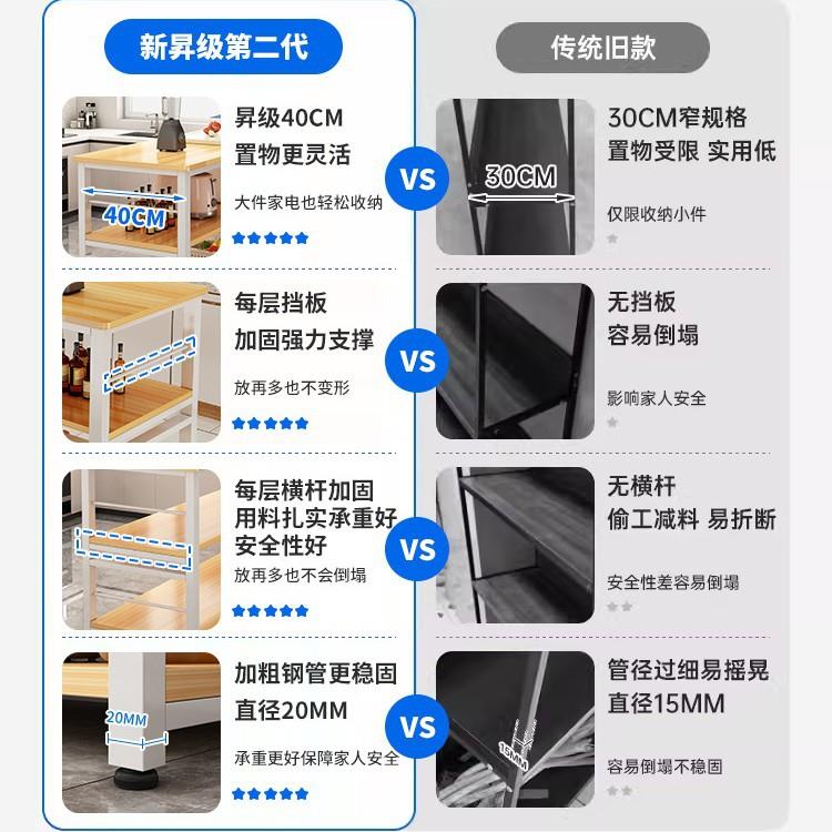 厨房专用桌子家用多功落能CFZW0099双方层小长桌长切菜桌操作形台