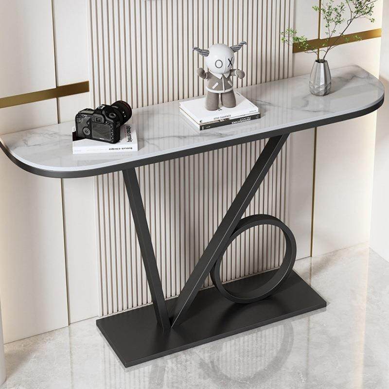 奢岩半板轻入户现玄关桌艺术玄关台靠墙代简约长条案圆玄JUN关柜,鲜花速递/花卉仿真/绿植园艺,其它园艺用品,淘宝优惠券,粉丝福利购,淘宝优惠卷