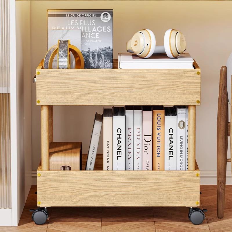 桌下理置架可物移动整架书桌桌旁小书柜学习边书本19782378收纳滑