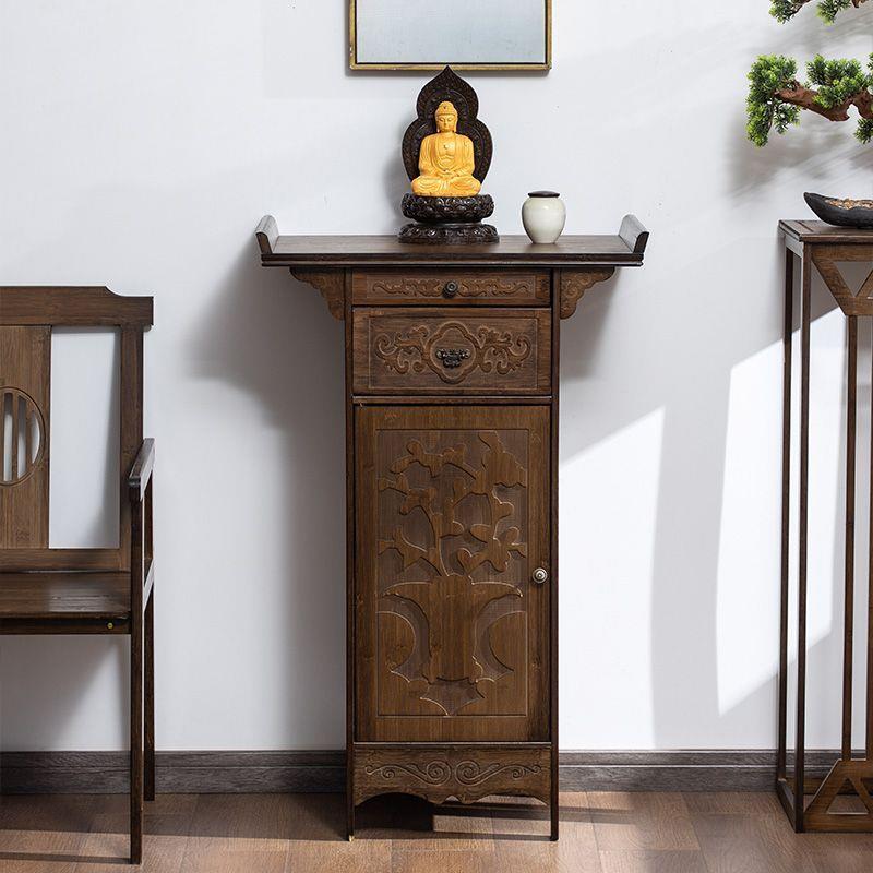 新中式家庭柜家立柜加高桌供桌家用关公供供台用桌供柜玄见描述关
