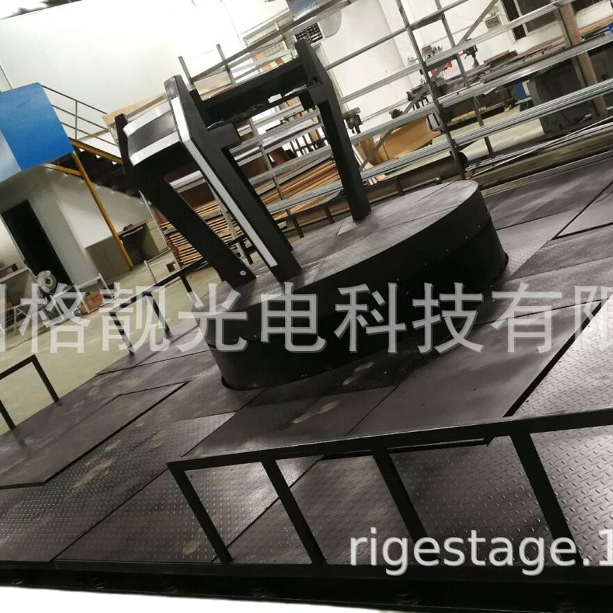 专业直销 酒吧弹簧舞台 颤动地板 人字纹钢板普通弹簧舞台