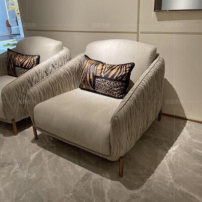 休宾OER利BENTL后现代轻奢闲椅意大利造型奢华椅EY港式躺椅可颜色