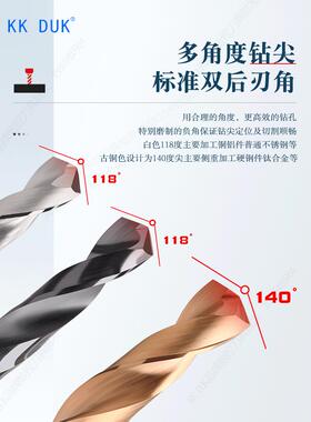 直柄整体合金钻头超硬钨钢涂层钻咀.0.599.190.1599CUM.29.25