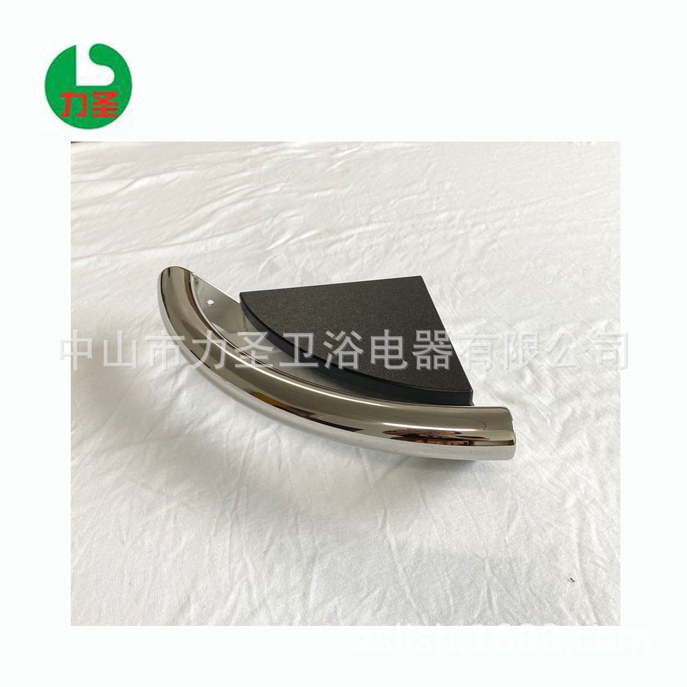 浴室厨卫用品墙角架 置物架 不锈钢储物架子安全扶手把手三角形架
