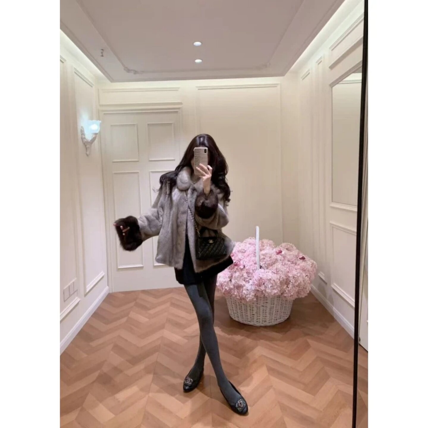 套装女2026新款冬装高级感翻领毛茸茸保暖宽松短外套显瘦半身裙子,女装/女士精品,时尚套装,淘宝优惠券,粉丝福利购,淘宝优惠卷