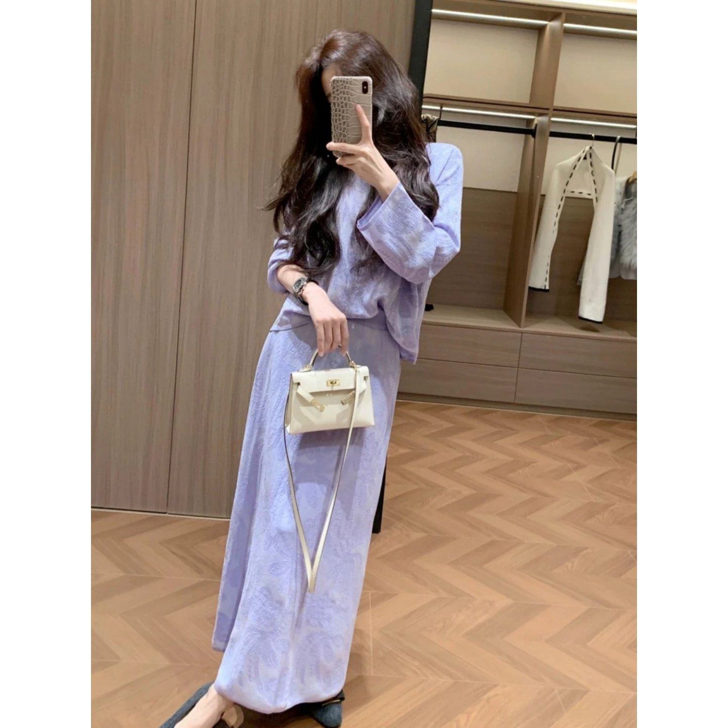 巨好看2026穿搭一整套慵懒松弛感套头长袖上衣高腰显瘦针织半身裙,女装/女士精品,时尚套装,淘宝优惠券,粉丝福利购,淘宝优惠卷