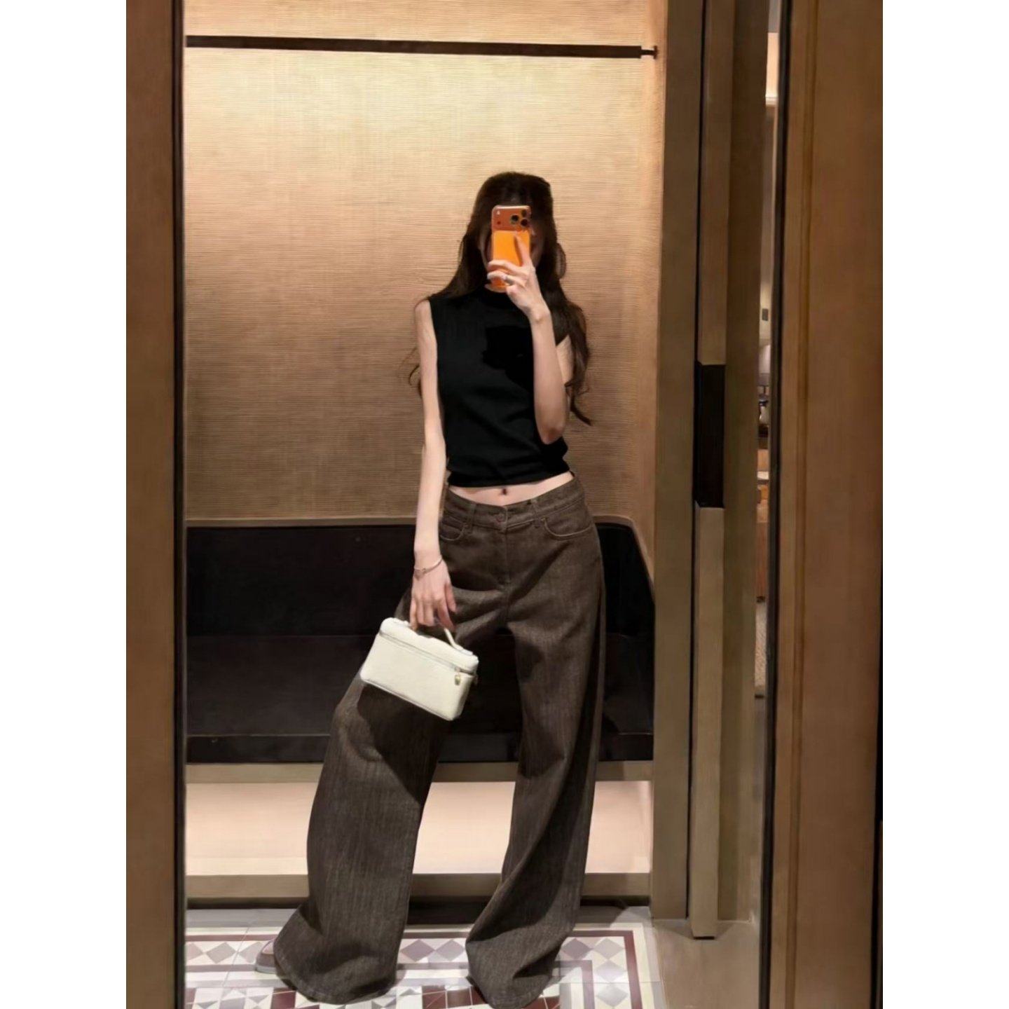 2026巨好看搭配一整套小众时髦设计感短款无袖背心高腰垂感阔腿裤,女装/女士精品,时尚套装,淘宝优惠券,粉丝福利购,淘宝优惠卷