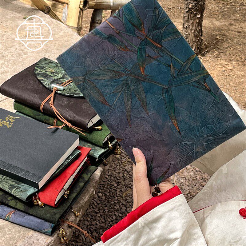 真我 竹子香云纱 非遗桑蚕丝手工手账手帐本布书衣日记A5A6笔记本,文具电教/文化用品/商务用品,手帐/日程本/计划本,淘宝优惠券,粉丝福利购,淘宝优惠卷