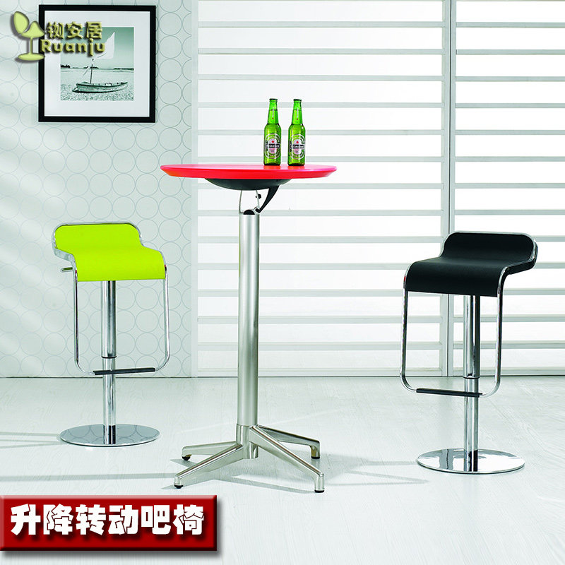 时尚新款升降酒吧椅高脚凳家用靠背前台办公咖啡餐椅KTV椅B230