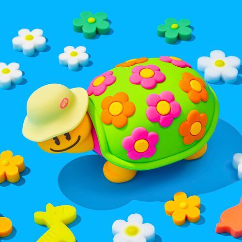 wiggle wiggle 肥皂盒创意带盖沥水卫生间家用浴室香皂盒子有翻盖
